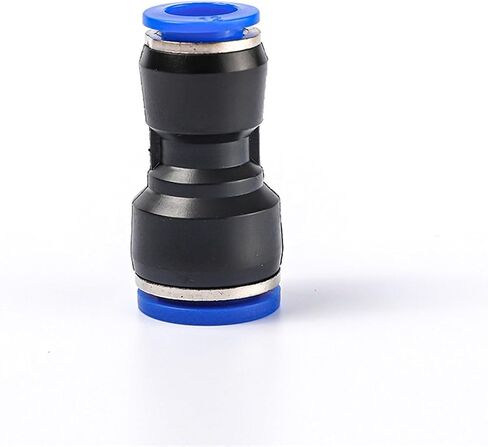 PG6/8/10/12/14/16-4/6/8/10/12 Pneumatic Straight-Through Air Pipe Joint Plastic Two-Way Butt 1Pcs(PG8-4) in Kuwait