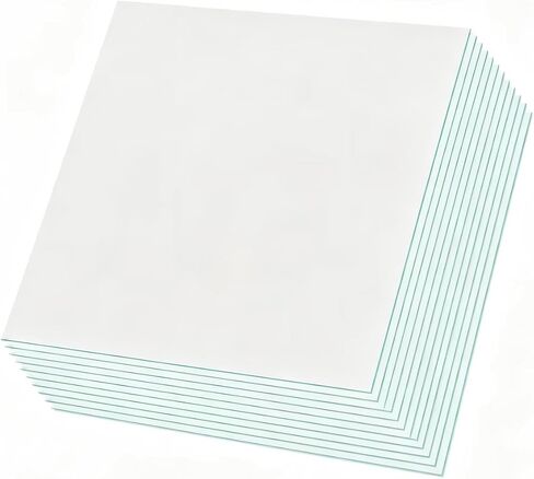 Glass Backed TLC Classical Silica Gel Plate, 20 x 20 cm Thin Layer Chromatography Analytical Plate with Silica Gel, Pack of 10 in Kuwait