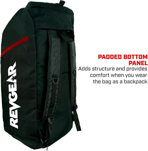 Revgear Convertible Duffel Backpack: Waterproof Gym Bag for Men & Women, Perfect Weekender, Travel, or Overnight Bag, Ideal for Gym Equipment & Personal Travel Essentials in Kuwait