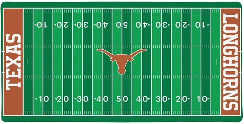 University of Texas Longhorns Football Field Large Gaming Mouse Pad Desk Mat with Stitched Edges, Non-Slip Base for Gamer, Home and Office, 31.5 x 15.7 in Kuwait