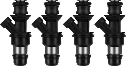 حقن الوقود مجموعات Scitoo 2 ثقوب حاقن الوقود OEM ملاءمة لعام 2000 2001 2002 2003 CHEVROLET S10 GMC Sonoma 2.2L متوافق 25325012 ، مجموعة من 4 in Kuwait