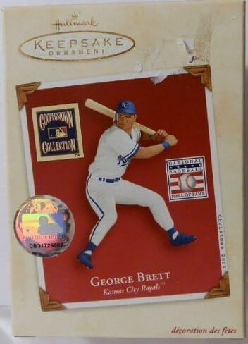 2002 George Brett Kansas City Royal Hallmark Ornament in Kuwait