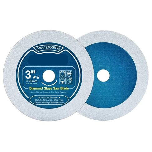 Diamond Saws Blade 75mm Cutting Disc Glass Jade Marble Tile Hand Tool Mini Angle Grinder 3 Inch Plate(3pcs) in Kuwait
