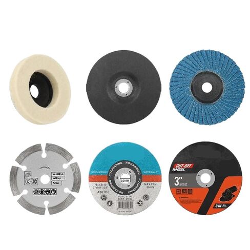 6Pcs/Set 75mm Grinding Wheel 3Inch Cutting Disc Mini Circular Saws Blade Grinder in Kuwait