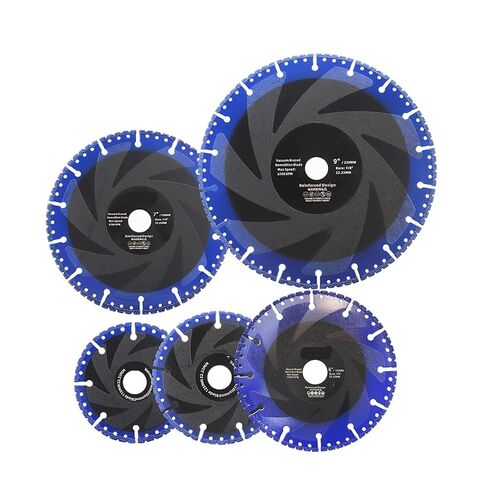 Diamond Demolition Saws Blade Metal All Purpose Cutting Disc Rebar Steel Block Stone PVC Cut Plate 4.5Inch 6Inch 7Inch 9Inch 1Pcs(1pc 115mm) in Kuwait