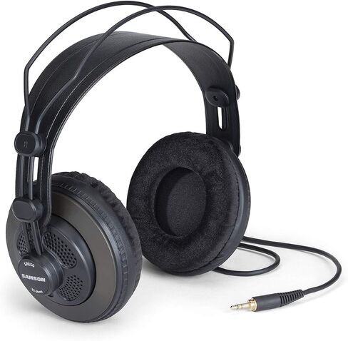 SAMSON SR850B Professional Studio Reference Headphones (Blue) in Saudi Arabia