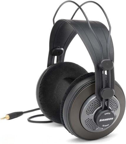 SAMSON SR850B Professional Studio Reference Headphones (Blue) in Saudi Arabia