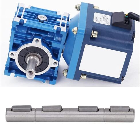 Reducer Double Output Shaft, 14mm Diameter 128mm Length Stepper Motor Dual Output Shaft Alloy Steel Output Shaft in Kuwait