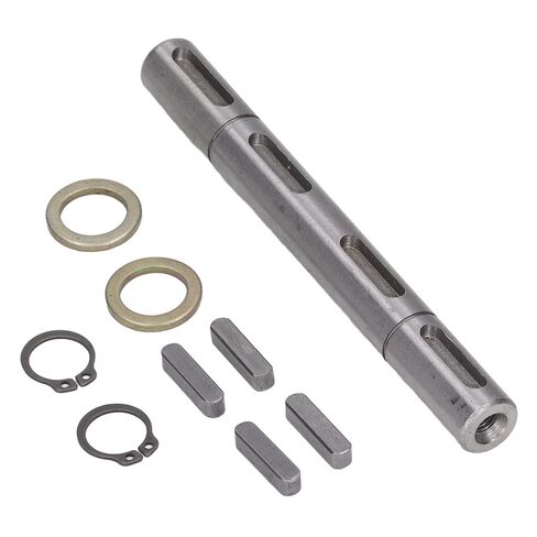 Reducer Double Output Shaft, 14mm Diameter 128mm Length Stepper Motor Dual Output Shaft Alloy Steel Output Shaft in Kuwait
