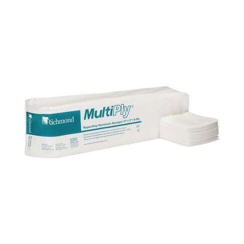 Richmond Dental 300638 Multiply Non-Woven Sponges 3 X 3 2500/Pk in Kuwait