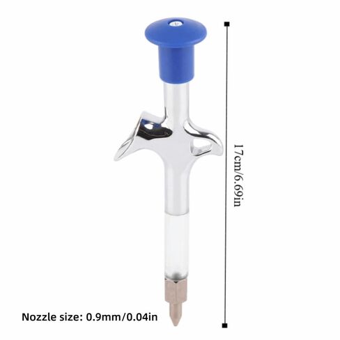 Tools Cycling Oiling Tool Lubricant Injector with 0.9mm Nozzle for Bearings Hubs Headsets Brackets Lubrication Maintenance Tool(Grease Injector) in Kuwait