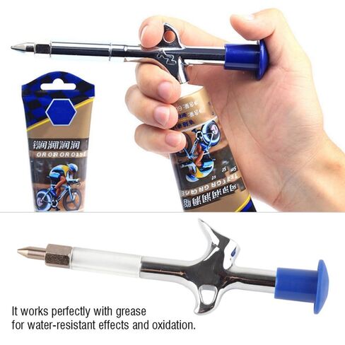 Tools Cycling Oiling Tool Lubricant Injector with 0.9mm Nozzle for Bearings Hubs Headsets Brackets Lubrication Maintenance Tool(Grease Injector) in Kuwait