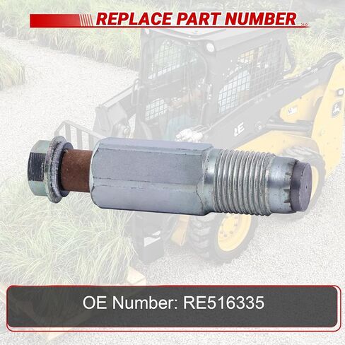 Pressure Relief Valve, RE516335 Replacement for Engine 4045 6068 Tractor 5105M 5090R 5100R Backhoe Loader 310J 310K 310L Common Rail Pressure Relief Valve in Kuwait