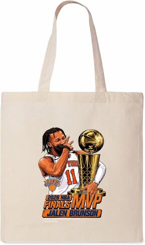 Northwest New York Knicks Jalen Brunson 2026 NBA Finals MVP Celly Tote Bag, 14x15 inches in Kuwait