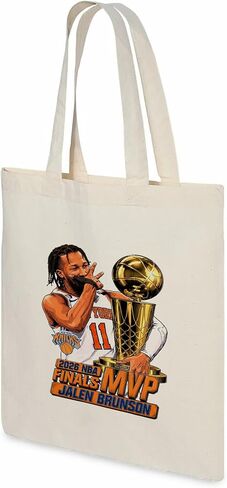 Northwest New York Knicks Jalen Brunson 2026 NBA Finals MVP Celly Tote Bag, 14x15 inches in Kuwait