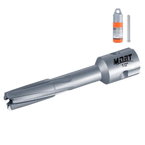 TCT Annular Cutter, 1-1/4" Diameter and 2INCH Depth, Universal Shank Compatible with 3/4" Weldon Shark and Other Standard Tool Holder in Saudi Arabia