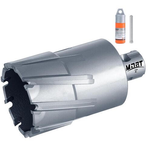 TCT Annular Cutter, 1-1/4" Diameter and 2INCH Depth, Universal Shank Compatible with 3/4" Weldon Shark and Other Standard Tool Holder in Saudi Arabia
