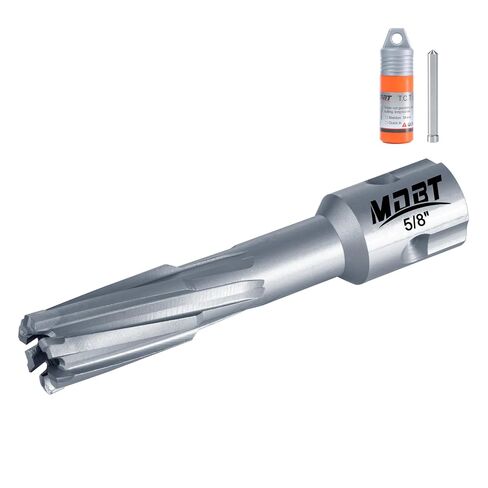 TCT Annular Cutter, 1-1/4" Diameter and 2INCH Depth, Universal Shank Compatible with 3/4" Weldon Shark and Other Standard Tool Holder in Saudi Arabia