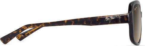 Maui Jim Hcl Hiluhilu Shiny Dark Havana Gafas, 55-17-135 in Saudi Arabia