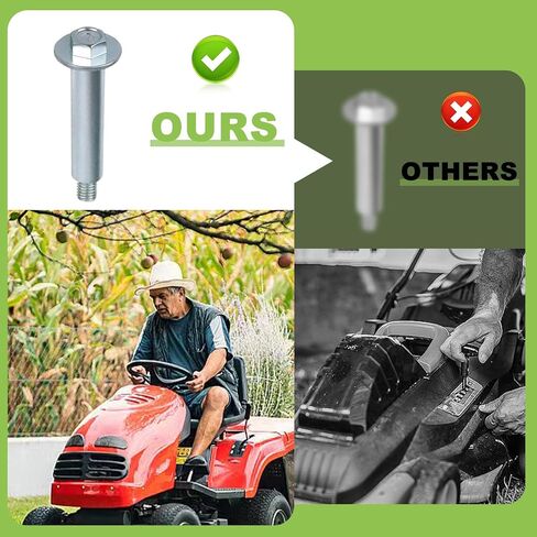 2 Pack 90102-VG3-000 Wheel Shaft Bolts for Honda HRR216 HRS216 HRR2169VKA HRT2162TDA Lawn Mower Bolts, HRR2169VKA Drive Rear Wheel Bolts Replacement Part for Honda # 90102-VG3-000 in Saudi Arabia