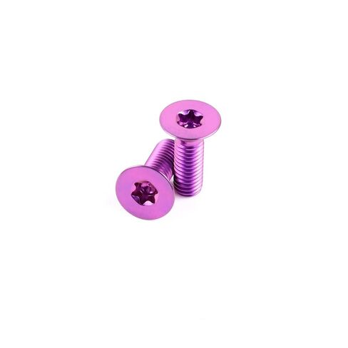 M5 x 15mm Titanium Screw Countersunk Bolts for Momo Nardi Sparco OMP NRG Steering Wheels,Pack of 6 【Purple】 in Saudi Arabia