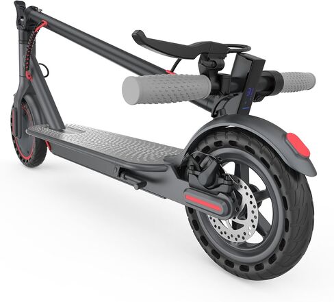 Roinside Electric Scooter - 8.5"/10''/14'' Solid Tires, 350W/500W Motor, Up to 19/22MPH& 16/21/23/24Miles Long-Range Portable Commuting Scooter for Adults with Double Braking System, App in Saudi Arabia