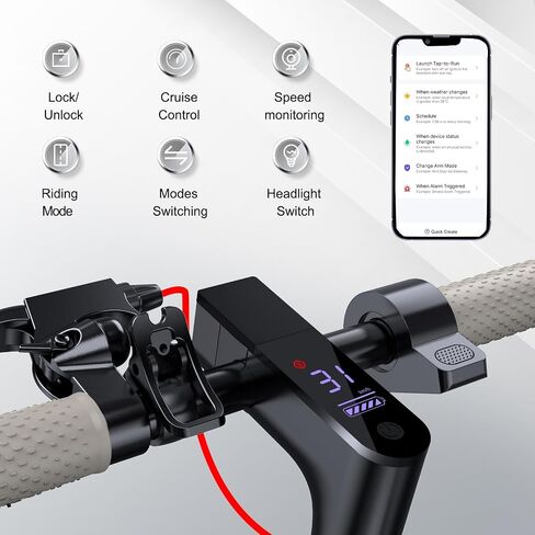 Roinside Electric Scooter - 8.5"/10''/14'' Solid Tires, 350W/500W Motor, Up to 19/22MPH& 16/21/23/24Miles Long-Range Portable Commuting Scooter for Adults with Double Braking System, App in Saudi Arabia