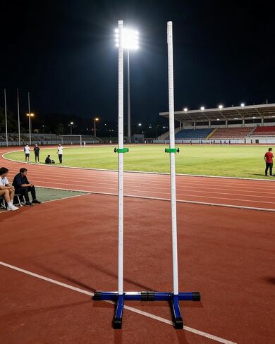 Vertical Jump Tester Training Hurdles, Portable Competition Track and Field High Jump Standards, Professional Sports Meeting Tool in Saudi Arabia