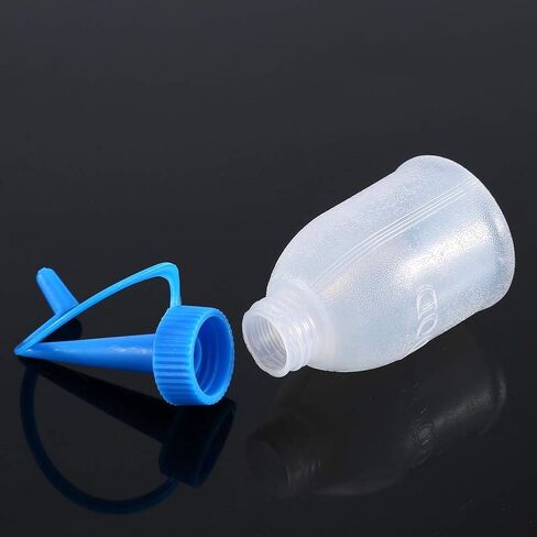 6Pcs 30ML Plastic Squeeze Bottle with Long Needle Tip Dispenser for Glue Oil Gel Industrial Use Empty Applicator Bottle DIY Crafts Precision Tip in Saudi Arabia