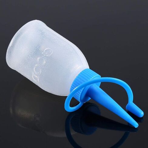 6Pcs 30ML Plastic Squeeze Bottle with Long Needle Tip Dispenser for Glue Oil Gel Industrial Use Empty Applicator Bottle DIY Crafts Precision Tip in Saudi Arabia