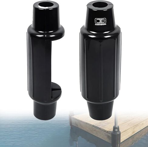 OCEANBROAD Slide-On Post Dock Fender Bumpers 2 Pack, Slip-Over Dock Pipe & Pole Guards, 18" x 5.5" Inflatable Marine PVC Bumpers, Vertical Protection for Boat Dock Legs, Mounting Brackets & Piling in Kuwait