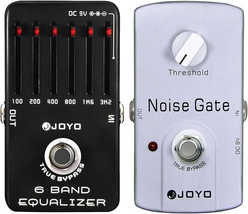 JOYO JF-11 EQ 6-Band Equalizer Pedal Bundle with JF-31 Noise Gate Pedal for Electric Guitar Bass in Kuwait
