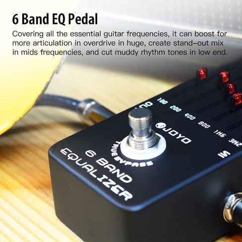 JOYO JF-11 EQ 6-Band Equalizer Pedal Bundle with JF-31 Noise Gate Pedal for Electric Guitar Bass in Kuwait