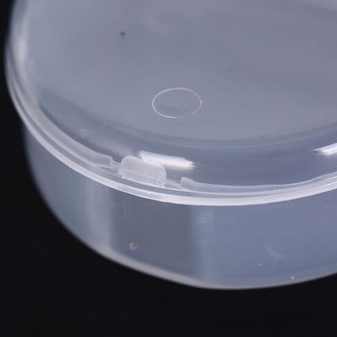 1pc dental box denture teeth storage case mouth guard container 6.4x6.5x2.5cm in Kuwait