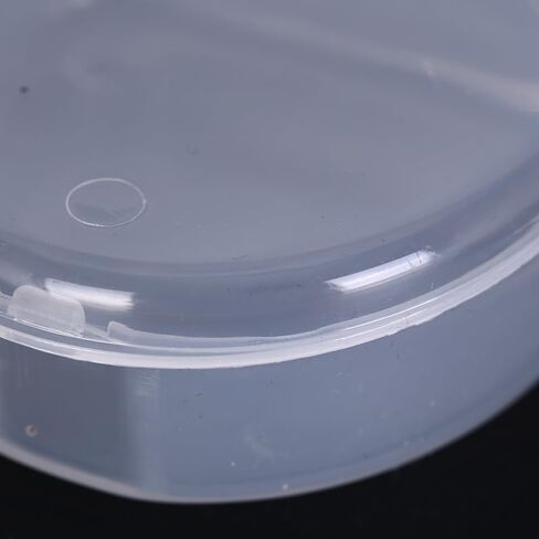 1pc dental box denture teeth storage case mouth guard container 6.4x6.5x2.5cm in Kuwait