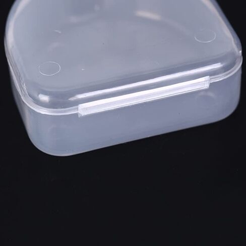 1pc dental box denture teeth storage case mouth guard container 6.4x6.5x2.5cm in Kuwait