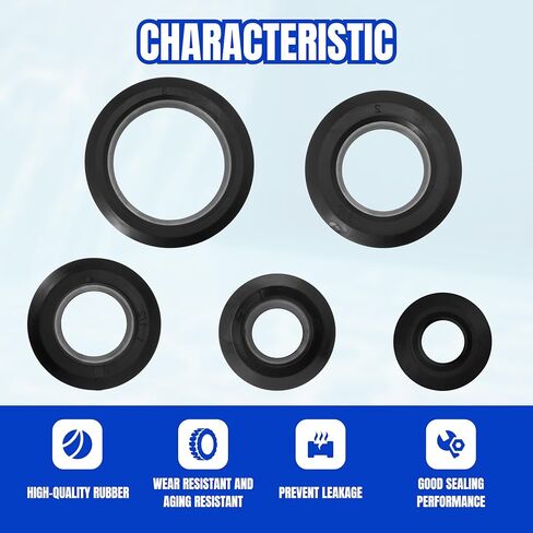 1" Flexible Rubber Tank Sealing Adapter Compression Fitting, 8 Pack | 1inch-8pc in Kuwait