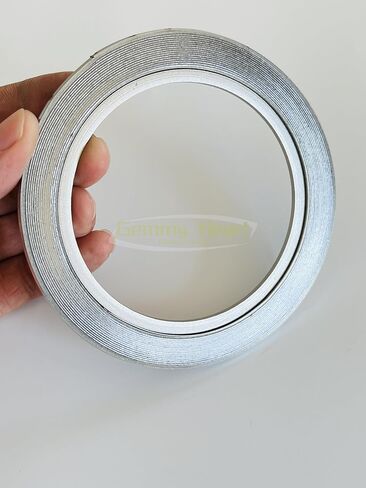 Gemmy Heart Not ASME Spiral Wound Gasket with SS304 Inner Ring,Graphite Filled,5Pcs 1/2" DN15 (5Pcs 1/2" DN15) in Kuwait