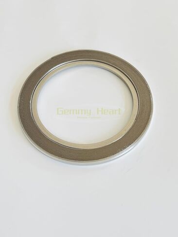 Gemmy Heart Not ASME Spiral Wound Gasket with SS304 Inner Ring,Graphite Filled,5Pcs 3/8" DN10 (5Pcs 3/8" DN10) in Kuwait