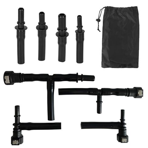 96-0190 Professional EVAP Leak Detection Kit, Universal Low-Pressure Adapters for Smoke Machine Diagnostics in Kuwait