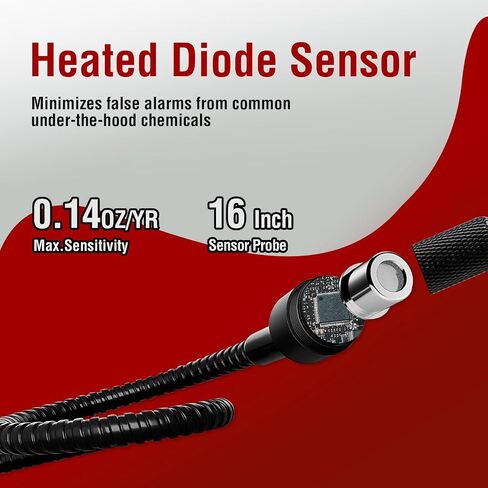 Refrigerant Leak Detector, Aprvtio ALD-100 2-in-1 A2L A1 Freon Leak Detector with TFT Screen, 3 Sensitivity Modes & 2 Alarm Types, Air Conditioning Detector HVAC for R134a R410A R32 R454B R290 in Kuwait