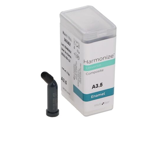 Kerr Dental 36582 Harmonize Universal Composite Unidose Tips Enamel A3.5 20/Pk 0.25 Gm in Kuwait