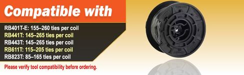 Max TW1061T Regular Twintier Tie Wire 30 Rolls per case in Kuwait