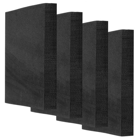 4 Pcs Self Stick Neoprene Insulation Foam 3/4" Thick Foam Padding Sheet 6 Inch X 6 Inch Anti Vibration Foams Rubber Pads with Adhesive Backing for Furniture Speakers Cars in Kuwait