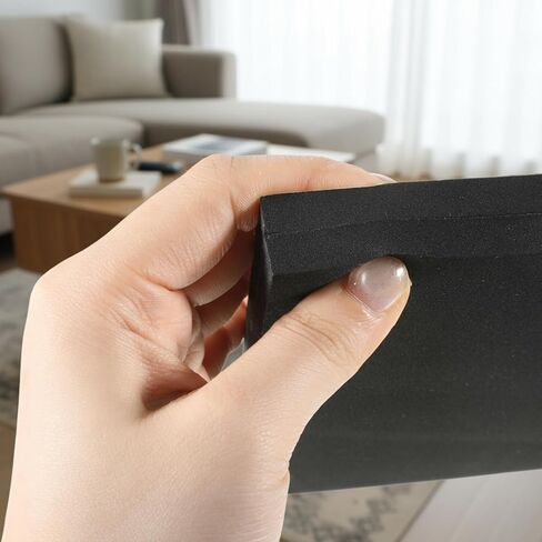 4 Pcs Self Stick Neoprene Insulation Foam 3/4" Thick Foam Padding Sheet 6 Inch X 6 Inch Anti Vibration Foams Rubber Pads with Adhesive Backing for Furniture Speakers Cars in Kuwait