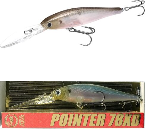 LUCKY CRAFT Pointer 78XD ~Extra Deep Diver Jerkbait Side by Side Action Tournament Winning Perfect Wobbling Freshwater Lake Bass Fishing Champion Bait in Kuwait