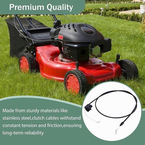 2-حزمة 532158152 158152 كابل التحكم في منطقة المحرك لـ Husqvarna، Poulan، Craftsman، جزازات العشب آكل الأعشاب، قطع غيار كابل الخانق، يستبدل 198462 582991501 in Kuwait