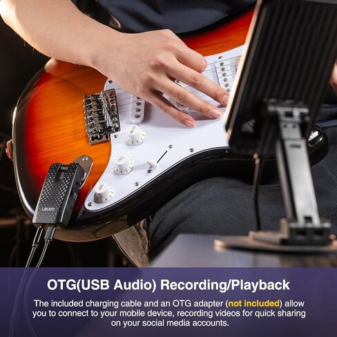 LEKATO Guitar Headphone Amplifier for Bass & LEKATO H5 Headphones in Ear Monitors in Kuwait