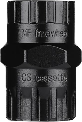 Bike Freewheel and Cassette Lockring Remover Tool Bicycle Multifunctional 2 in 1 Maintenance Utensil Carbon Steel Material in Kuwait