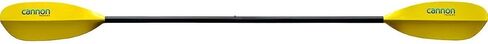Cannon Paddles Wave FX Kayak Paddle with Yellow Fiberglass Reinforced Polymer Blades (2-Piece) in Kuwait